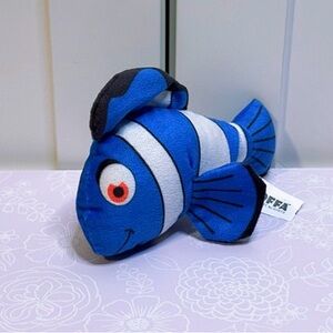 Goffa Blue clown Fish stuffed animal.